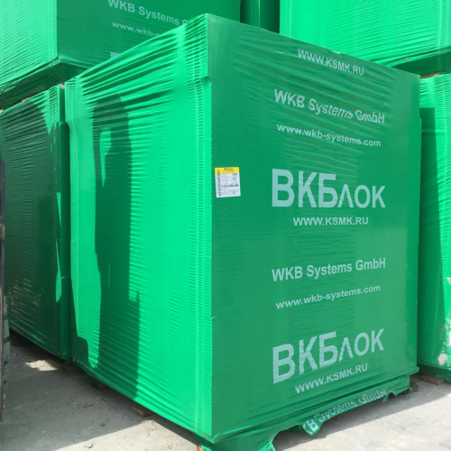 Газобетонные блоки ВКБлок D500 625х100х250 перегородочные